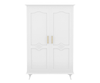 Ecluvin White 2 Door Wardrobe