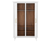 Ecluvin White 2 Door Wardrobe