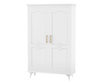 Ecluvin White 2 Door Wardrobe