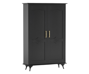 Ecluvin White 2 Door Wardrobe
