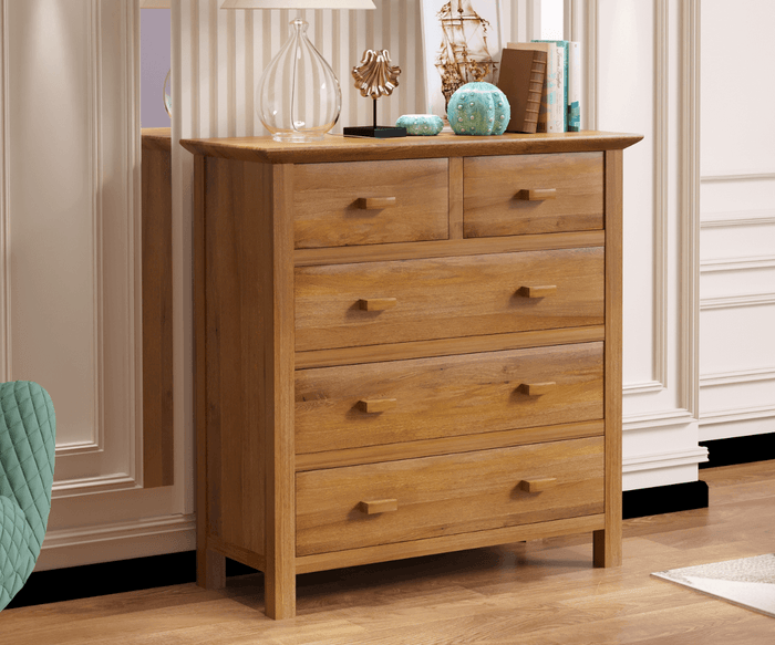 Elidora Solid Wood Chest of Drawers