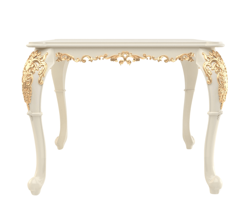 Exquisite Solid Wood Modern Luxury Dining Table
