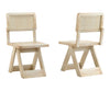 Felvian Solid Wood Dining Table Set