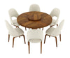 Fexoria 6 Seater Round Dining Table