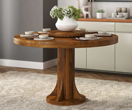 Fexoria 6 Seater Round Dining Table