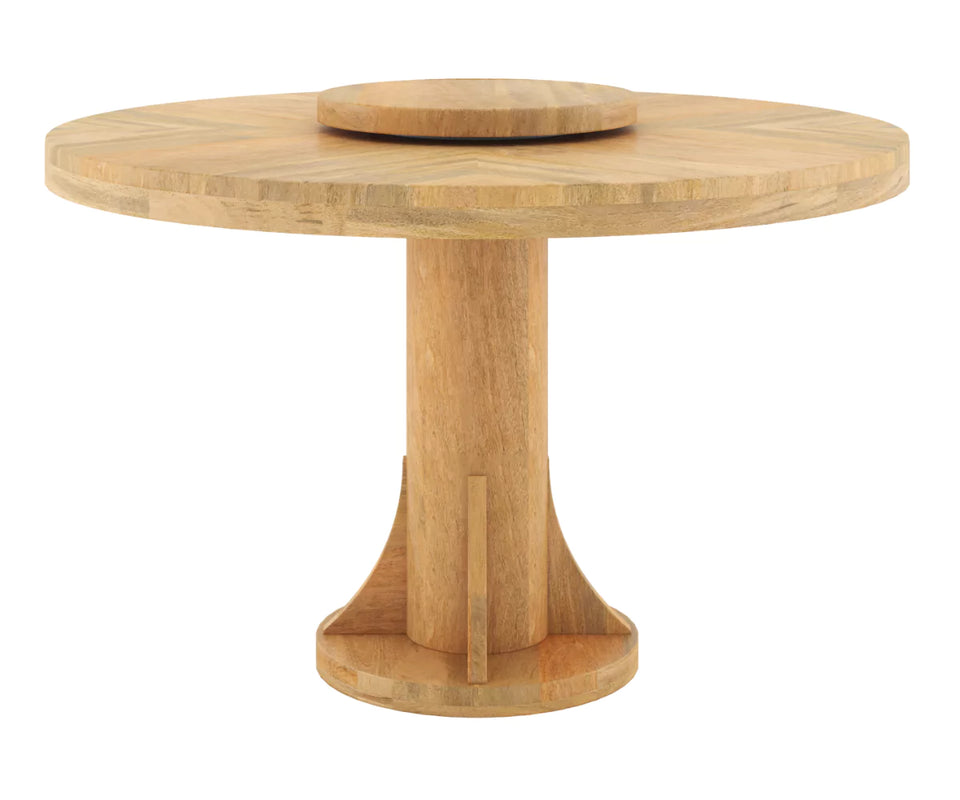 Fexoria 6 Seater Round Dining Table