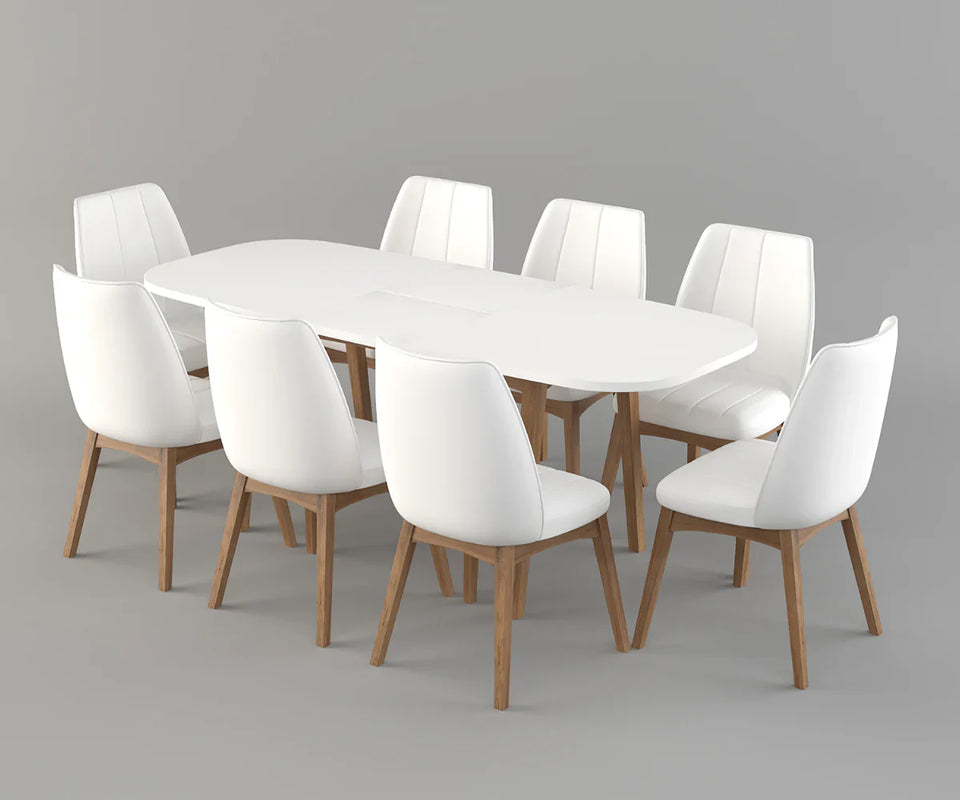Frostvale Extendable Dining Table Set