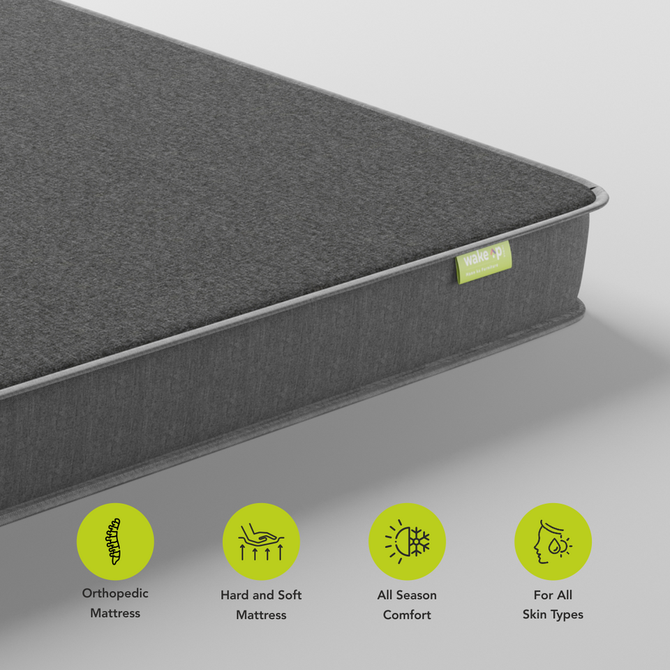 Dreak Trading Virasat Dual Comfort Foam Mattress with Body Zone Technology