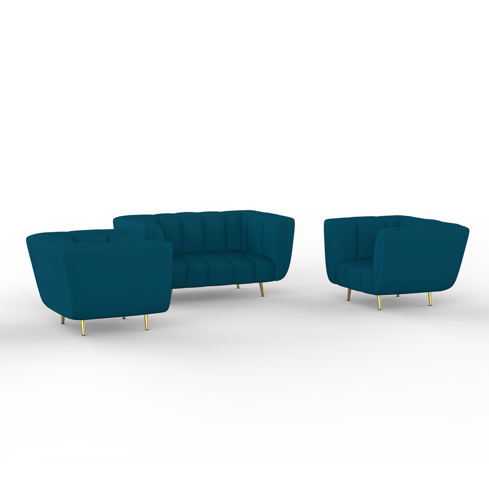 Mushy High Density Foam Sofa Set