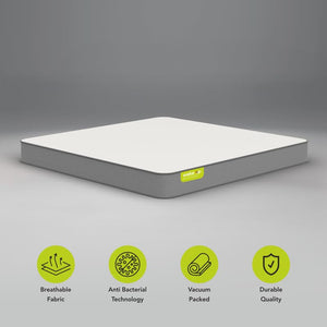 Wakeup India | Imperious Mattress | Spine Align Orthopedic Memory Foam | 15 Year Warranty | Medium Firm