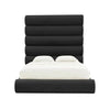 Aspen Upholstered Bed in Black Colour With Box Storage