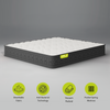 Dreak Trading | Luxuriate Hybrid Mattress | Memory foam with Pocket Spring | 15 Years Warranty | Medium Firm