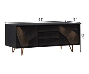 Minimalist Marvels Solid Wood TV Unit