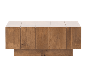 NaturEdge Wooden Square Coffee Table