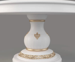 Nyxor Luxury Solid Wood Round Dining Table