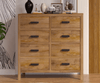 Orion Solid Wood 8 Drawer Chest