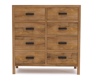 Orion Solid Wood 8 Drawer Chest