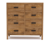 Orion Solid Wood 8 Drawer Chest
