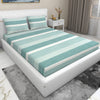 Wakeup INDIA StyleNest Geometric Premium Cotton King Size Bedsheet with Two Pillow cover