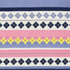 Wakeup INDIA StyleNest Geometric Premium Cotton Queen Size Bedsheet with Two Pillow cover