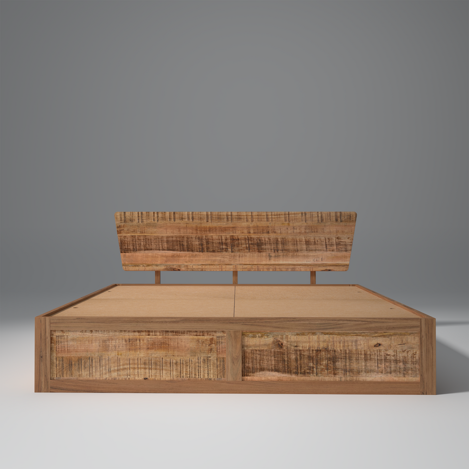 Reveria Mango And Acacia Wood Natural With Box Storage