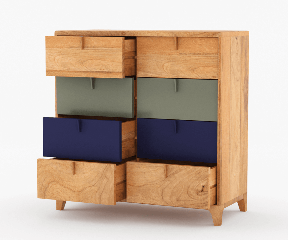 Rivendale Wooden Chest of Drawers