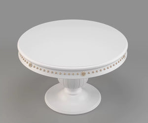 Ryvox Luxury Solid Wood Round Dining Set
