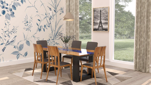 Marlowe Solid Wood Dining Table Set