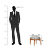 Barblend Coffee Table in Light Honey Colour With Stool