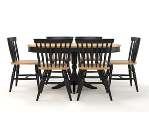 Trivex Round Extendable Dining Set
