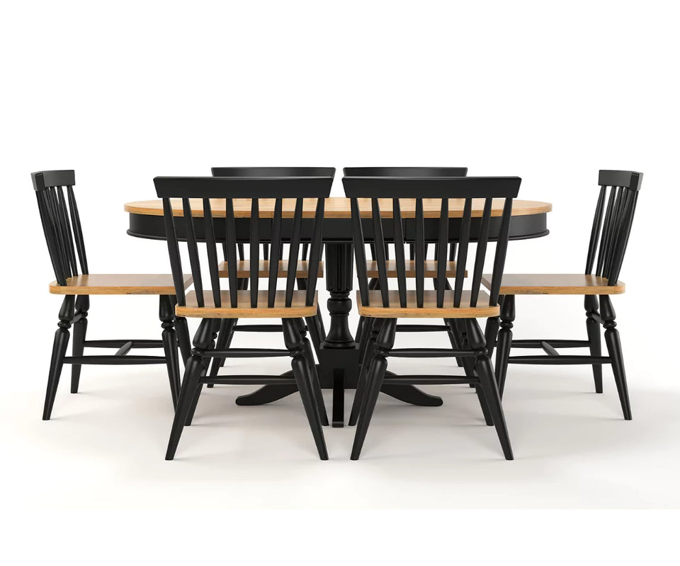 Trivex Round Extendable Dining Set