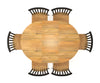 Trivex Round Extendable Dining Set