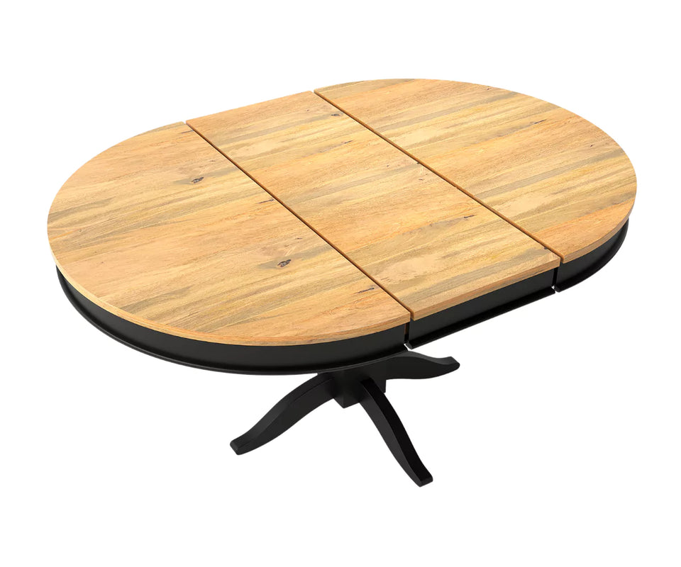 Trivex Round Extendable Dining Table