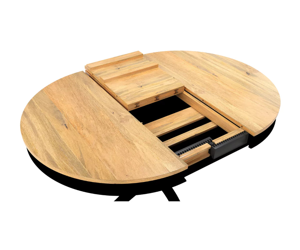 Trivex Round Extendable Dining Table