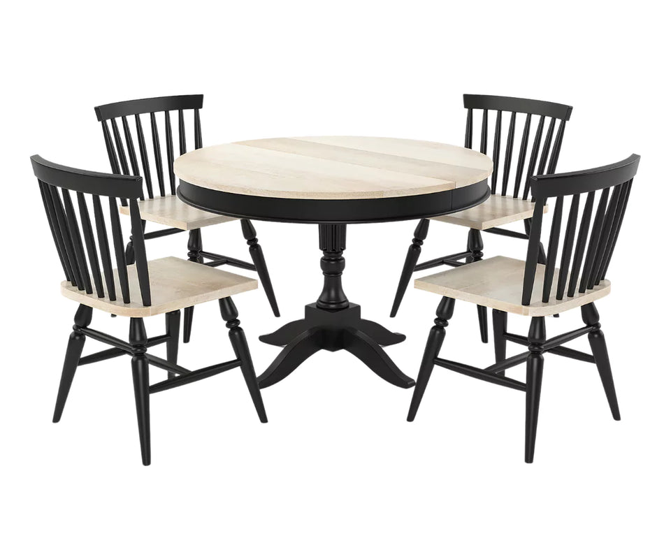 Trivex Round Extendable Dining Set