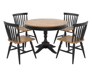 Trivex Round Extendable Dining Set