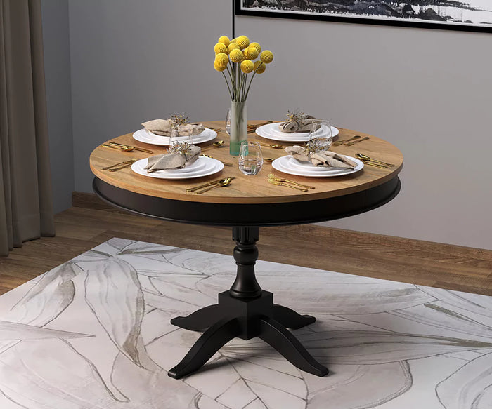 Trivex Round Extendable Dining Table