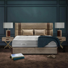 Herringbone Upholstered Bed in Beige Colour With Drawer Storage