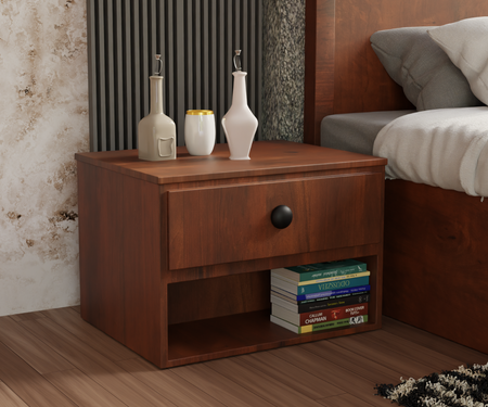 Hearthside Solid Wood Bedside Table