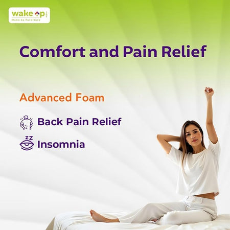 Dreak Trading Virasat Dual Comfort Foam Mattress with Body Zone Technology