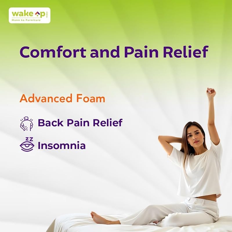 Dreak Trading Virasat Dual Comfort Foam Mattress with Body Zone Technology