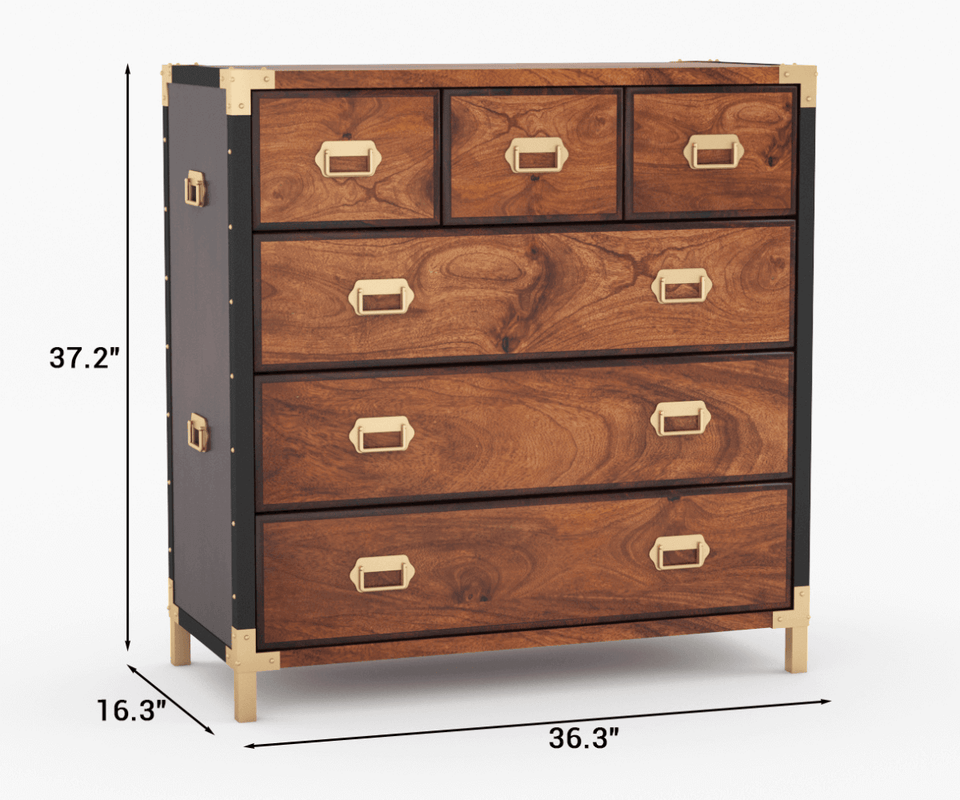Veridian Solid Wood Chest of Drawers