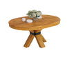 Viston Round Extendable Dining Table Set- 4 to 6 Seater