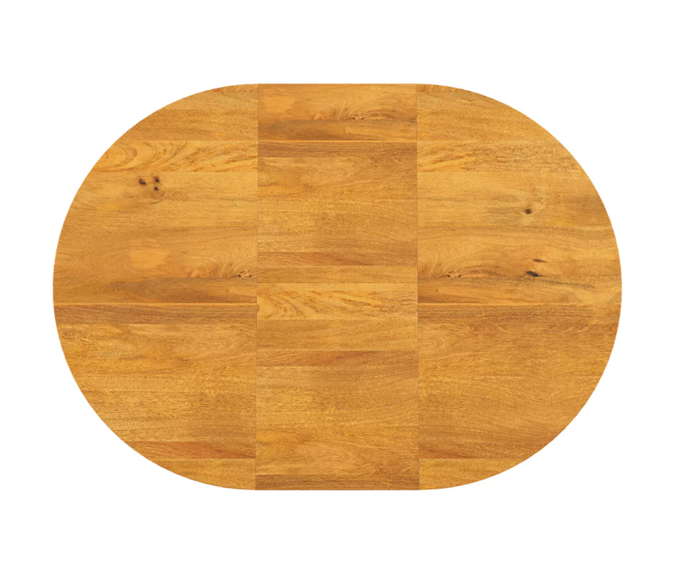 Viston Round Extendable Dining Table Set- 4 to 6 Seater