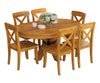Viston Round Extendable Dining Table Set- 4 to 6 Seater