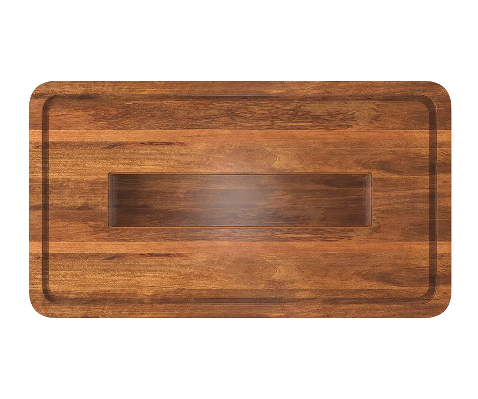Vornax Wooden Dining Table- 6 Seater