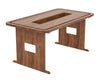 Vornax Wooden Dining Table- 6 Seater