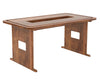 Vornax Wooden Dining Table- 6 Seater