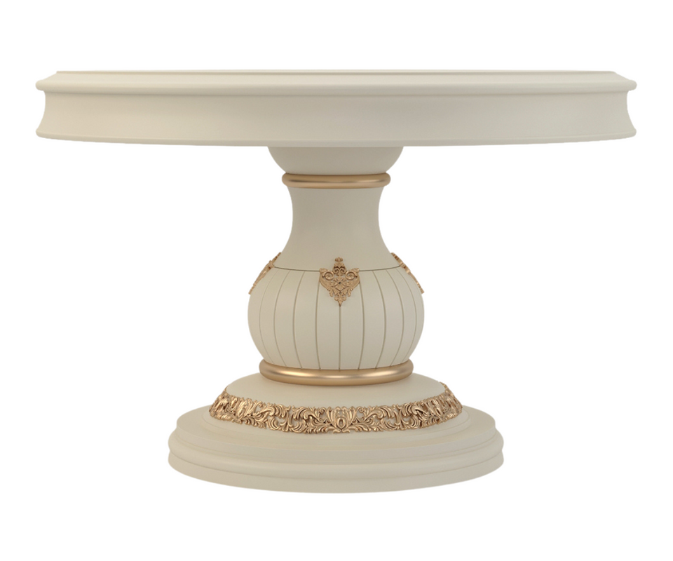 Nyxor Luxury Solid Wood Round Dining Table