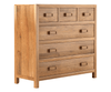 Zephyr Solid Wood Drawer Chest